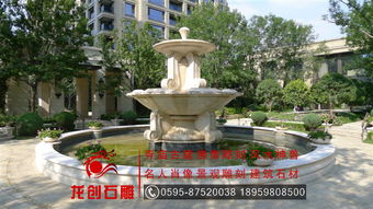 歐式雙層噴泉水缽 埃米水琺 戶外噴水池